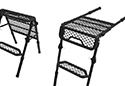 Image is representative of 3D Maxpider Modular Tire Step.<br/>Due to variations in monitor settings and differences in vehicle models, your specific part number (6127A) may vary.