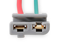 Accel HEI Battery and Tachometer Pigtail Connector