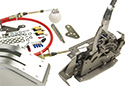 Image is representative of B&M Pro Ratchet Automatic Shifter.<br/>Due to variations in monitor settings and differences in vehicle models, your specific part number (81120) may vary.