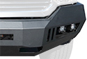 Image is representative of Black Horse Armour Front Bumper.<br/>Due to variations in monitor settings and differences in vehicle models, your specific part number (AFB-SI25-20) may vary.