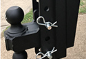 Image is representative of BulletProof Hitches Dual Ball Hitch.<br/>Due to variations in monitor settings and differences in vehicle models, your specific part number (MDDUALBALL) may vary.