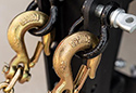 Image is representative of BulletProof Hitches Safety Chains.<br/>Due to variations in monitor settings and differences in vehicle models, your specific part number (HDCHAINS) may vary.