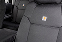 Image is representative of Carhartt Super Dux PrecisionFit Seat Covers.<br/>Due to variations in monitor settings and differences in vehicle models, your specific part number (GTJ1700COBK) may vary.