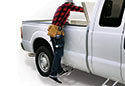 Image is representative of Carr Hoop II Truck Steps.<br/>Due to variations in monitor settings and differences in vehicle models, your specific part number (105772) may vary.