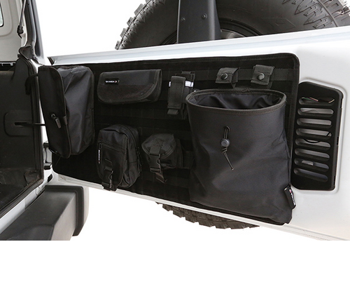 Coverking Jeep Tailgate Tactical Pouch Panel
