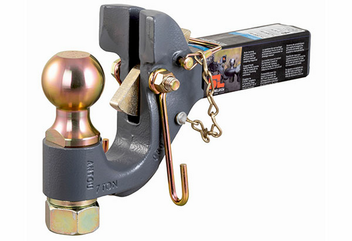 Curt SecureLatch Receiver Mount Ball & Pintle Hitch