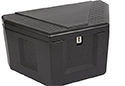 Image is representative of Dee Zee Poly Triangle Trailer Tongue Tool Box.<br/>Due to variations in monitor settings and differences in vehicle models, your specific part number (DZ91717P) may vary.