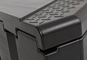 Image is representative of Dee Zee Poly Triangle Trailer Tongue Tool Box.<br/>Due to variations in monitor settings and differences in vehicle models, your specific part number (DZ91717P) may vary.