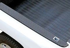Bushwacker Ultimate BedRail Caps - SmoothBack w/o Stake Holes | 2-Piece Set, Black, Smooth Finish | 48523 | Fits 2007-2013 GMC Sierra 1500 Fleetside w/ 5.8' Bed