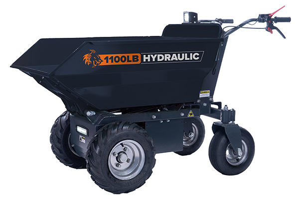 DK2 1100 lbs Electric Self-Driving Power Dump Cart