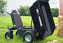 DK2 1100 lbs Electric Self-Driving Power Dump Cart