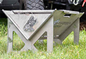 Fishbone Offroad Mobile Fire Pit