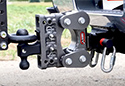 Image is representative of Gen-Y The BOSS Torsion-Flex Adjustable Drop Hitch.<br/>Due to variations in monitor settings and differences in vehicle models, your specific part number (GH-1216) may vary.