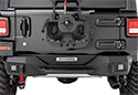 Image is representative of Go Rhino Rockline Rear Bumper.<br/>Due to variations in monitor settings and differences in vehicle models, your specific part number (372000T) may vary.