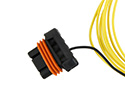 Image is representative of Holley Alternator Pigtail Harness.<br/>Due to variations in monitor settings and differences in vehicle models, your specific part number (197-400) may vary.