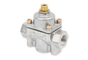 Image is representative of Holley Carbureted By Pass Fuel Pressure Regulator.<br/>Due to variations in monitor settings and differences in vehicle models, your specific part number (12-803BP) may vary.