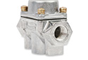 Image is representative of Holley Carbureted By Pass Fuel Pressure Regulator.<br/>Due to variations in monitor settings and differences in vehicle models, your specific part number (12-803BP) may vary.