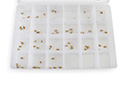 Image is representative of Holley Carburetor Air Bleed Assortment Kit.<br/>Due to variations in monitor settings and differences in vehicle models, your specific part number (36-240) may vary.