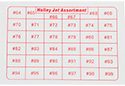 Image is representative of Holley Carburetor Jet Assortment Kit.<br/>Due to variations in monitor settings and differences in vehicle models, your specific part number (36-181) may vary.