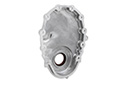 Image is representative of Holley Cast Aluminum Timing Chain Cover.<br/>Due to variations in monitor settings and differences in vehicle models, your specific part number (21-152) may vary.