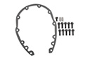 Image is representative of Holley Cast Aluminum Timing Chain Cover.<br/>Due to variations in monitor settings and differences in vehicle models, your specific part number (21-152) may vary.
