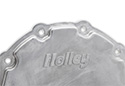 Image is representative of Holley Cast Aluminum Timing Chain Cover.<br/>Due to variations in monitor settings and differences in vehicle models, your specific part number (21-152) may vary.