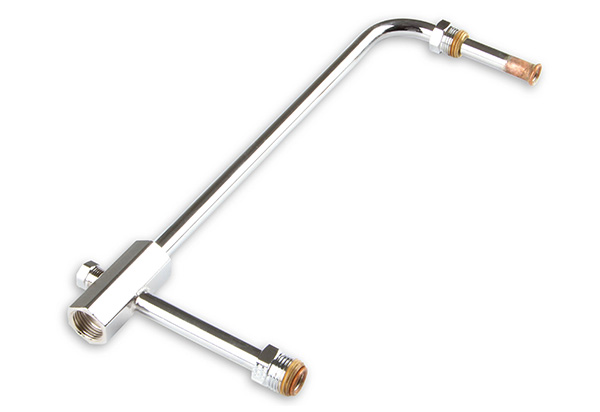Holley Chrome Hard Fuel Line