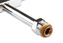 Holley Chrome Hard Fuel Line