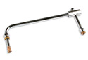 Holley Chrome Hard Fuel Line