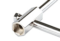 Holley Chrome Hard Fuel Line
