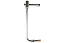 Holley Chrome Hard Fuel Line