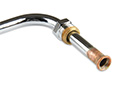 Holley Chrome Hard Fuel Line