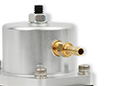 Image is representative of Holley Dominator Billet EFI By Pass Fuel Pressure Regulator.<br/>Due to variations in monitor settings and differences in vehicle models, your specific part number (12-848) may vary.