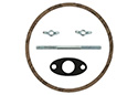 Image is representative of Holley Finned Vintage Style Air Cleaner.<br/>Due to variations in monitor settings and differences in vehicle models, your specific part number (120-153) may vary.