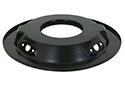 Image is representative of Holley Finned Vintage Style Air Cleaner.<br/>Due to variations in monitor settings and differences in vehicle models, your specific part number (120-153) may vary.