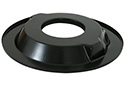 Image is representative of Holley Finned Vintage Style Air Cleaner.<br/>Due to variations in monitor settings and differences in vehicle models, your specific part number (120-153) may vary.
