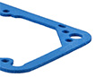 Image is representative of Holley Fuel Bowl Gasket.<br/>Due to variations in monitor settings and differences in vehicle models, your specific part number (108-83-2) may vary.