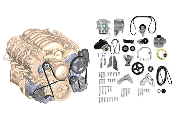 Holley Low-Mount Accessory Drive Kit
