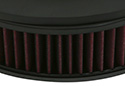 Image is representative of Holley Muscle Series Air Cleaner.<br/>Due to variations in monitor settings and differences in vehicle models, your specific part number (120-220) may vary.