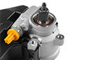 Image is representative of Holley Power Steering Pump Assembly.<br/>Due to variations in monitor settings and differences in vehicle models, your specific part number (198-101) may vary.