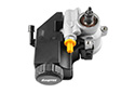 Image is representative of Holley Power Steering Pump Assembly.<br/>Due to variations in monitor settings and differences in vehicle models, your specific part number (198-101) may vary.