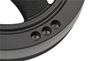 Image is representative of Holley Replacement Damper/Hub Assembly.<br/>Due to variations in monitor settings and differences in vehicle models, your specific part number (97-205) may vary.