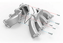 Holley Single Plane Split-Design Race Intake Manifold