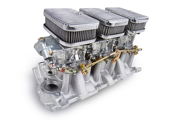 Holley Tri-Power 3x2 SBC Intake Manifold and Carburetor Kit