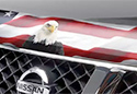 Husky Liners American Flag Hood Protector