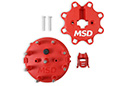 Image is representative of MSD Distributor Cap.<br/>Due to variations in monitor settings and differences in vehicle models, your specific part number (8433) may vary.