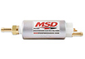 Image is representative of MSD High Pressure Electric Fuel Pump.<br/>Due to variations in monitor settings and differences in vehicle models, your specific part number (2225) may vary.