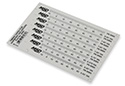 Image is representative of MSD Timing Tape.<br/>Due to variations in monitor settings and differences in vehicle models, your specific part number (8985) may vary.