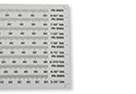 Image is representative of MSD Timing Tape.<br/>Due to variations in monitor settings and differences in vehicle models, your specific part number (8985) may vary.