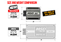 Image is representative of MSD Ultra 6A Ignition Control Box.<br/>Due to variations in monitor settings and differences in vehicle models, your specific part number (6202) may vary.